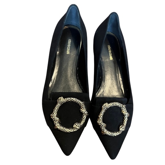 Roberto Cavalli Suede Loafers